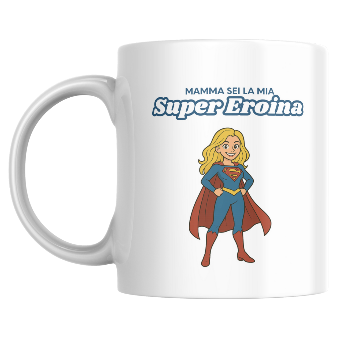 mamma super eroina capelli lunghi bionda - kimeli.it