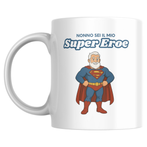 tazza "nonno supereroe barba" - kimeli.it