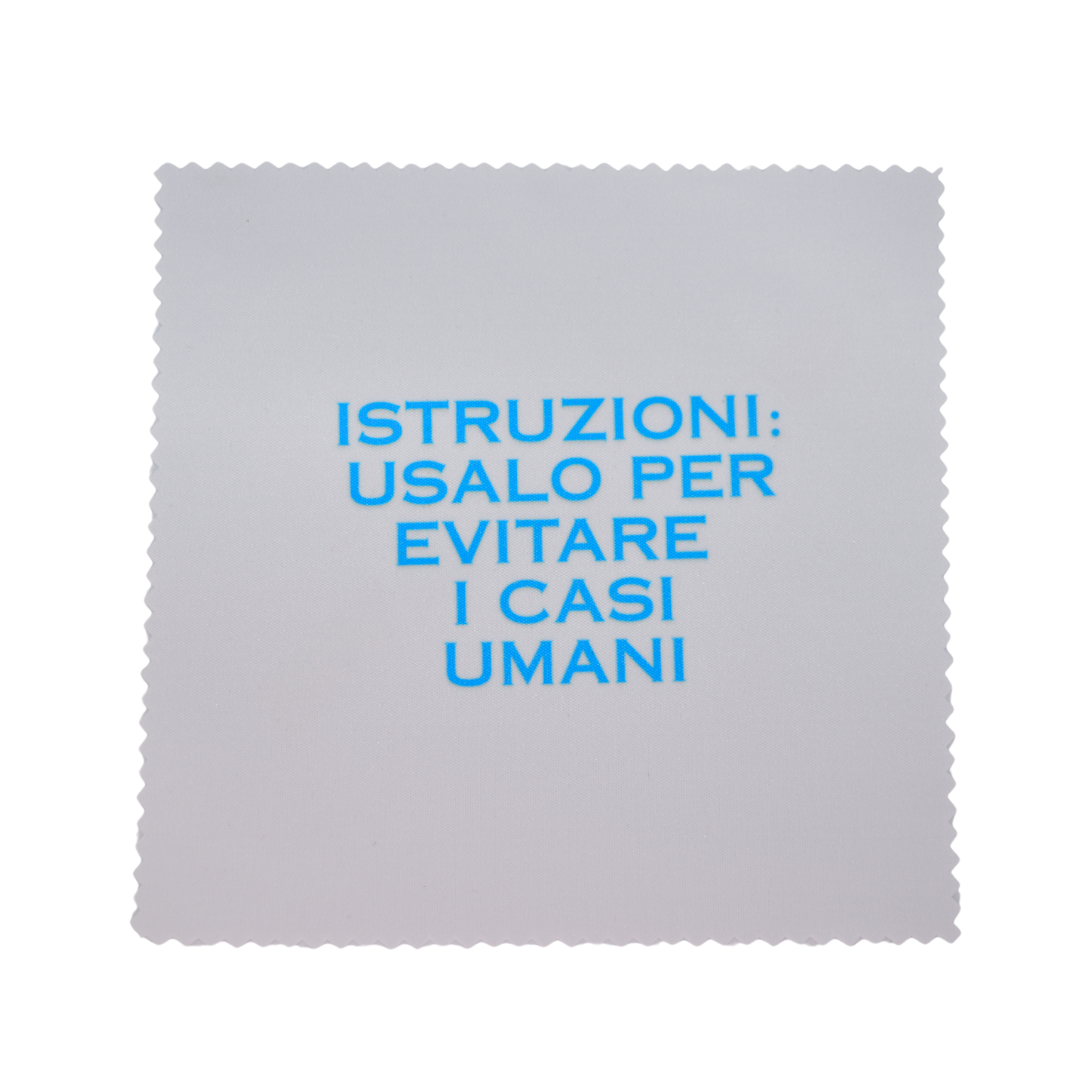 pulisci occhiali "disagio"