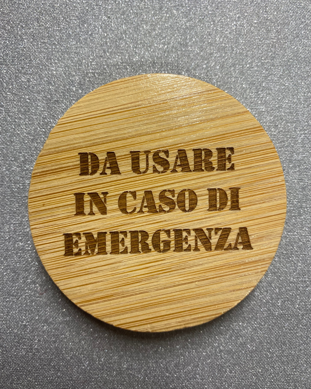 apribottiglia personalizzato rotondo - kimeli.it